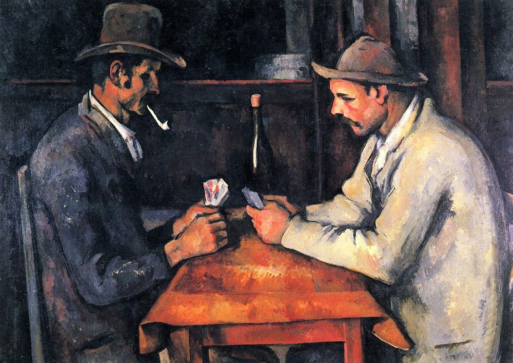 Cezanne: Kağıt Oynayanlar 